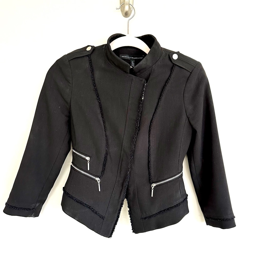 Women’s Black Moto Jacket - 0P